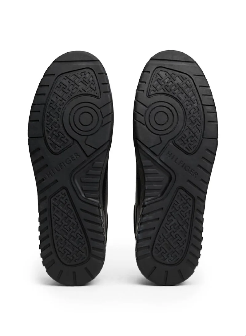 TOMMY HILFIGER Leather Basketball Sneakers