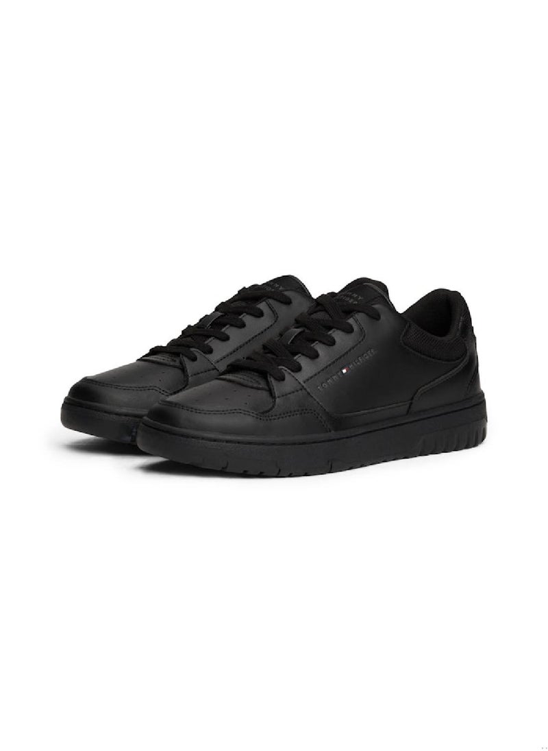 Men's Leather Basketball Trainers -  Leather mix upper, Black - pzsku/Z54D79338761A10C62E89Z/45/_/1723744096/c1aca154-737f-4b70-9675-423a81cfef57