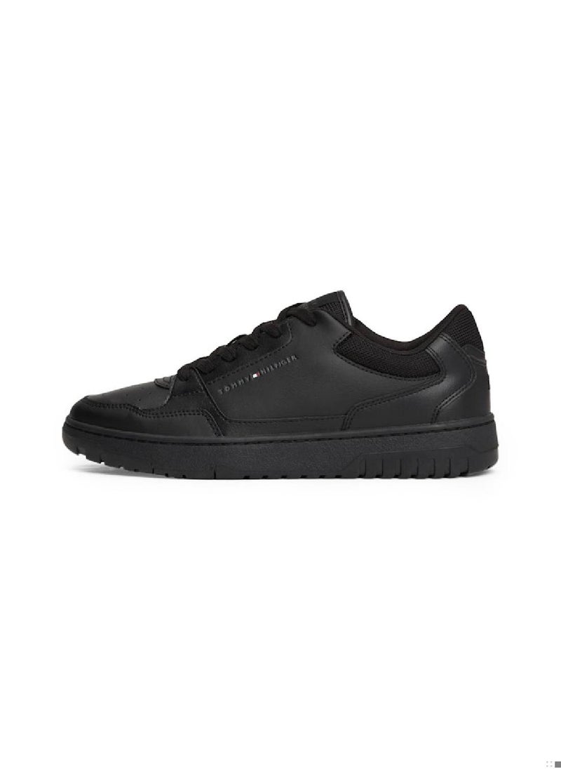 Men's Leather Basketball Trainers -  Leather mix upper, Black - pzsku/Z54D79338761A10C62E89Z/45/_/1723744253/487e605f-a0ec-4ad7-825f-d0c340c5bf93