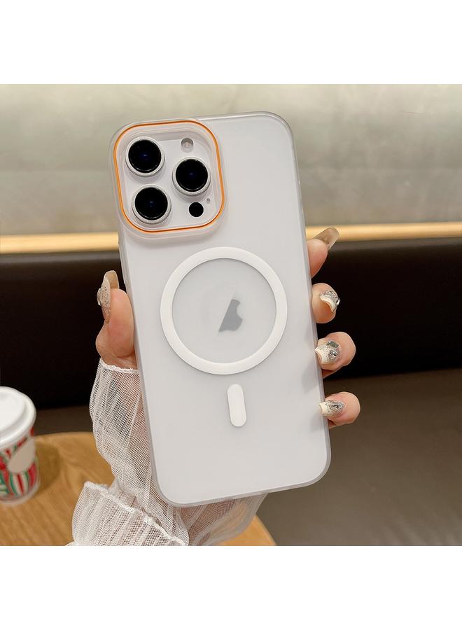 S-TOP Case For iPhone 16 Pro Max Soft Sandy Skin Feel MagSafe Magnetic PC Phone Case - Image 1