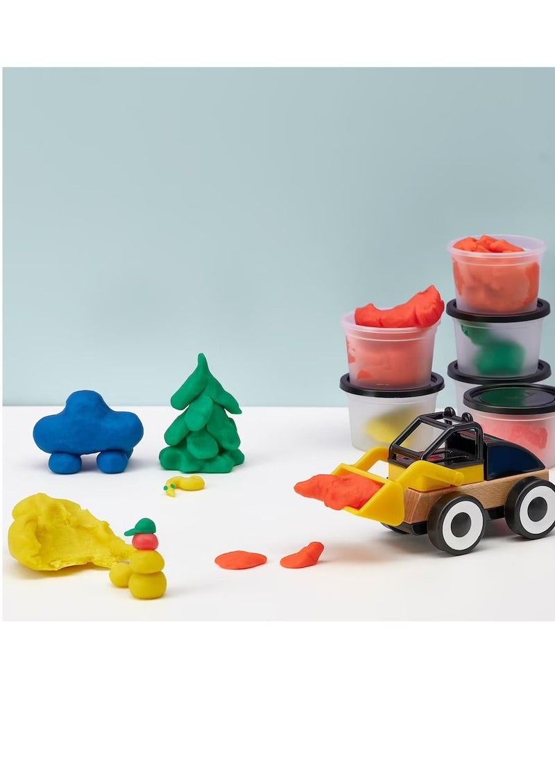 MALA Kids Dough Mixed Colors 6 Pieces - Image 3