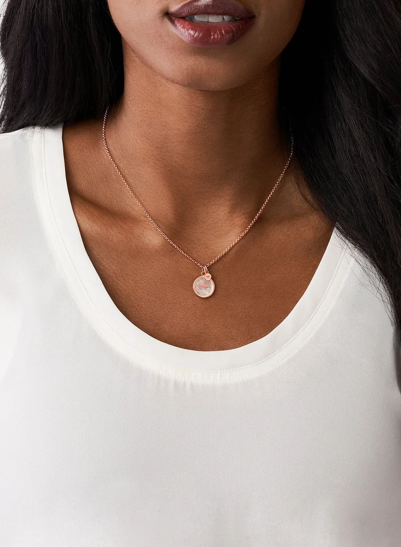 EMPORIO ARMANI Embellished Pendant Necklace