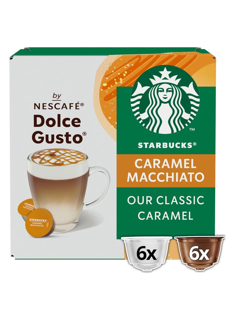 Dolce Gusto Caramel Macchiato Coffee Pods 127.8grams pack of 3 - Image 2