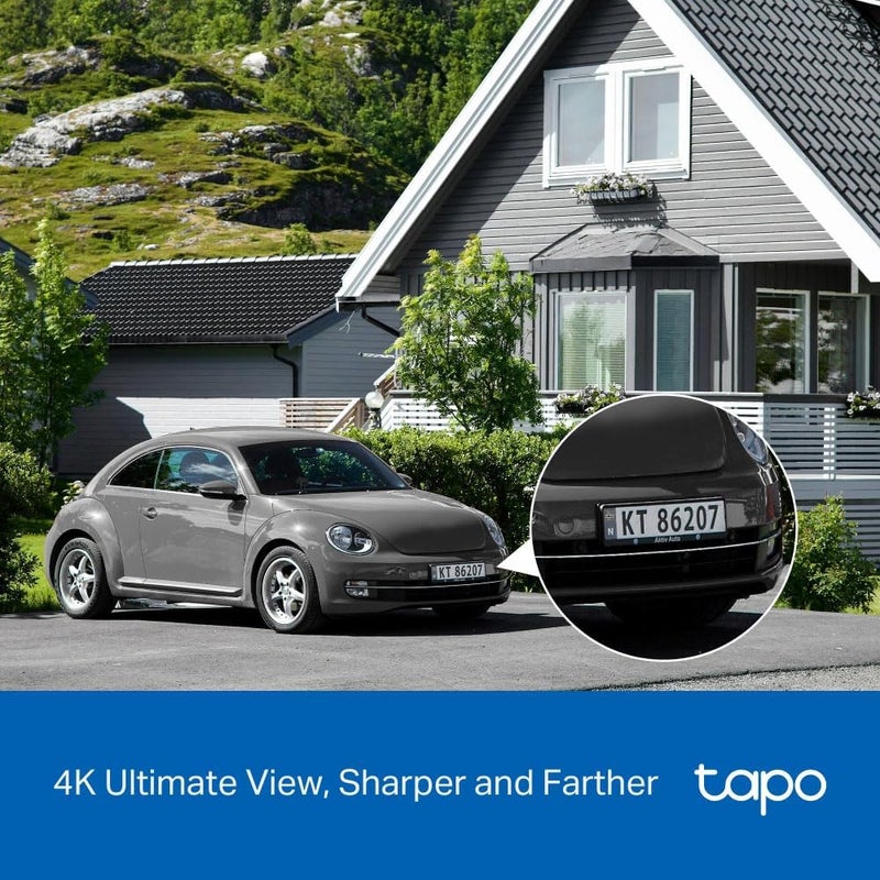تابو كاميرا أمن خارجية من نوع Tapo C660-Kit بتقنية الطاقة الشمسية ودعم 4K، مزودة بميزات الكشف عن الحركة بالذكاء الاصطناعي، ورؤية ليلية بالألوان، وواي فاي ثنائي النطاق، ومجال رؤية 360 درجة، ومقاومة للعوامل الجوية (IP66) - Image 3