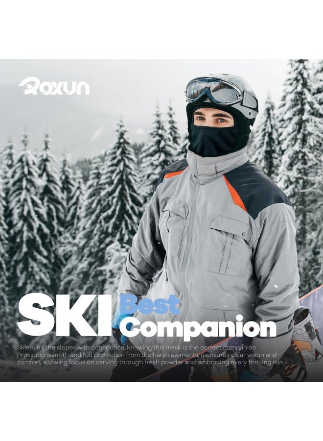 ROXUN Ski Mask Balaclava Shiesty, Motorcycle Football Windproof UV Protector Cooling for Men/Women Purple - Image 4