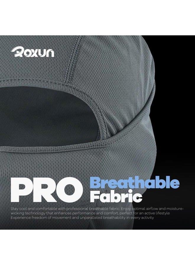 ROXUN Ski Mask Balaclava Shiesty, Motorcycle Football Windproof UV Protector Cooling for Men/Women Purple - Image 2