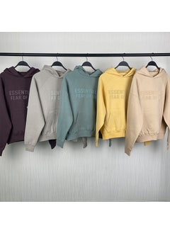 Generic 2023 SS Hoodie Silicone FOG Print Essentials Mei Zi  - Image 2