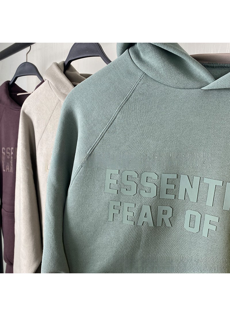 Generic - 2023 SS Hoodie Silicone FOG Print Essentials Mei Zi - Image 1