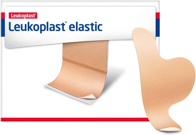JOBST Leukoplast Elastic Fabric Adhesive Latex Free Bandages Toe Shield Bulk 2 x 1 100 in Box - Image 1