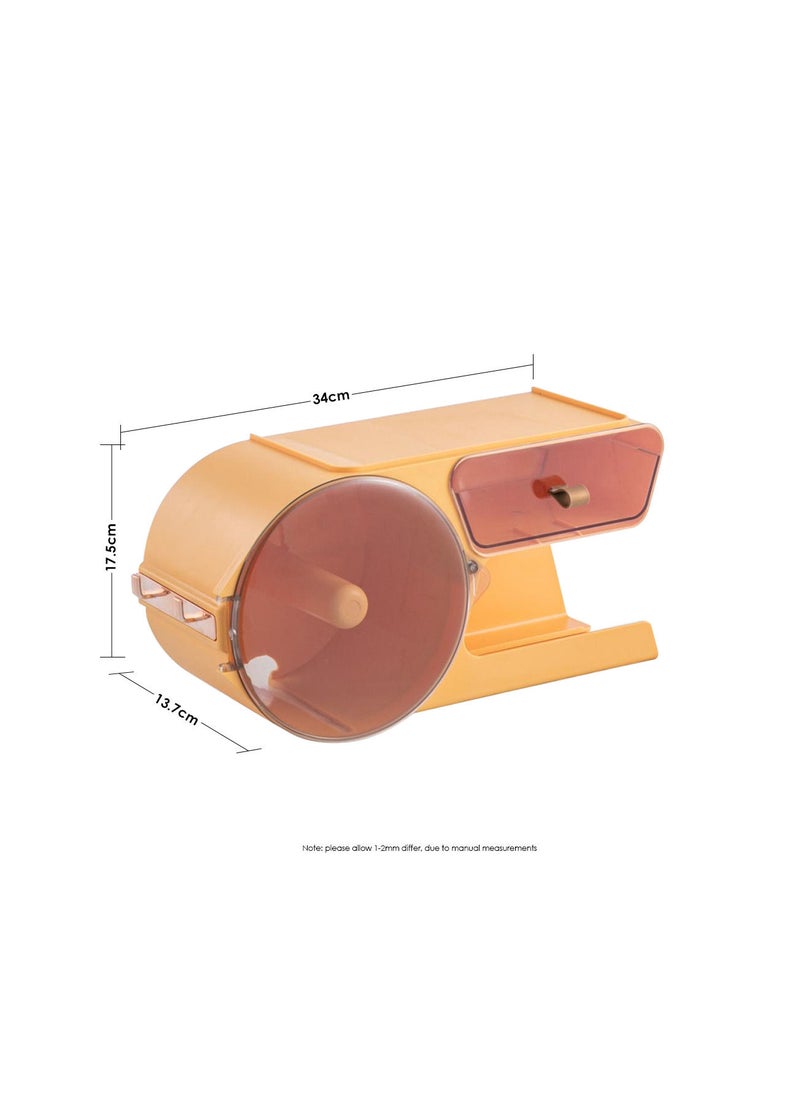AIWANTO Wall mounted Multi-function Bathroom Tissue Storage Rack  - Image 2