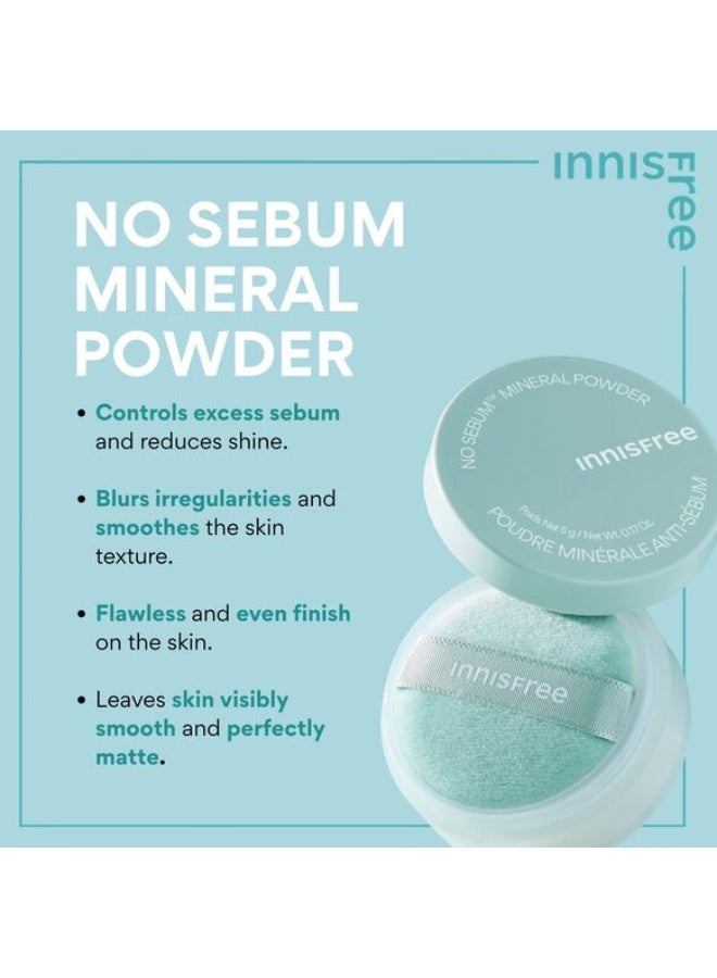 Innisfree No Sebum Mineral Powder  5G - Image 4