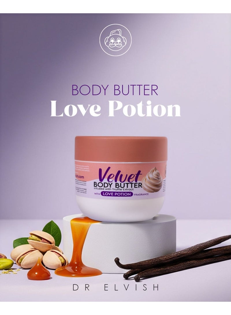 dr elvish Velvet Body Butter (love potion) to deeply hydrate and replenish the skin 200gm - Image 3