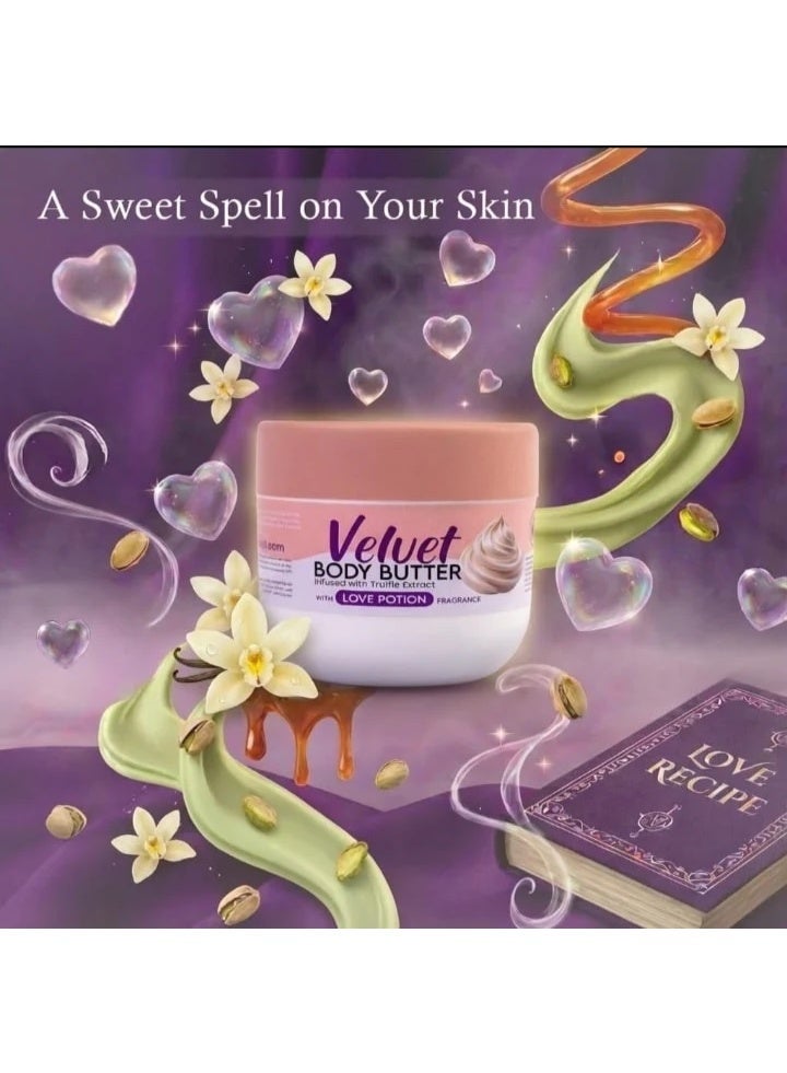 dr elvish Velvet Body Butter (love potion) to deeply hydrate and replenish the skin 200gm - Image 4