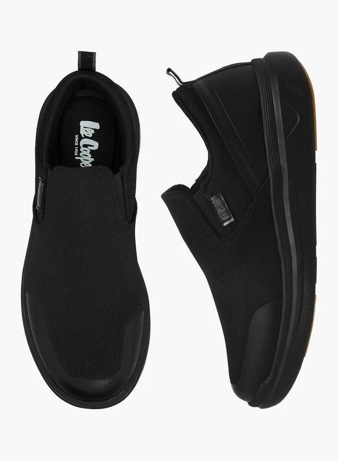 لي كوبر أحذية رجالية بدون رباط بنقوش