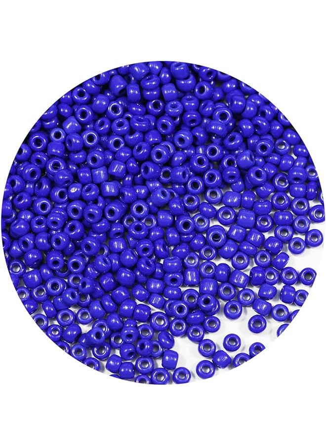 Generic Blue Round Size Uniform Seed Beads 10000pcs/110 Grams in Box  - Image 1