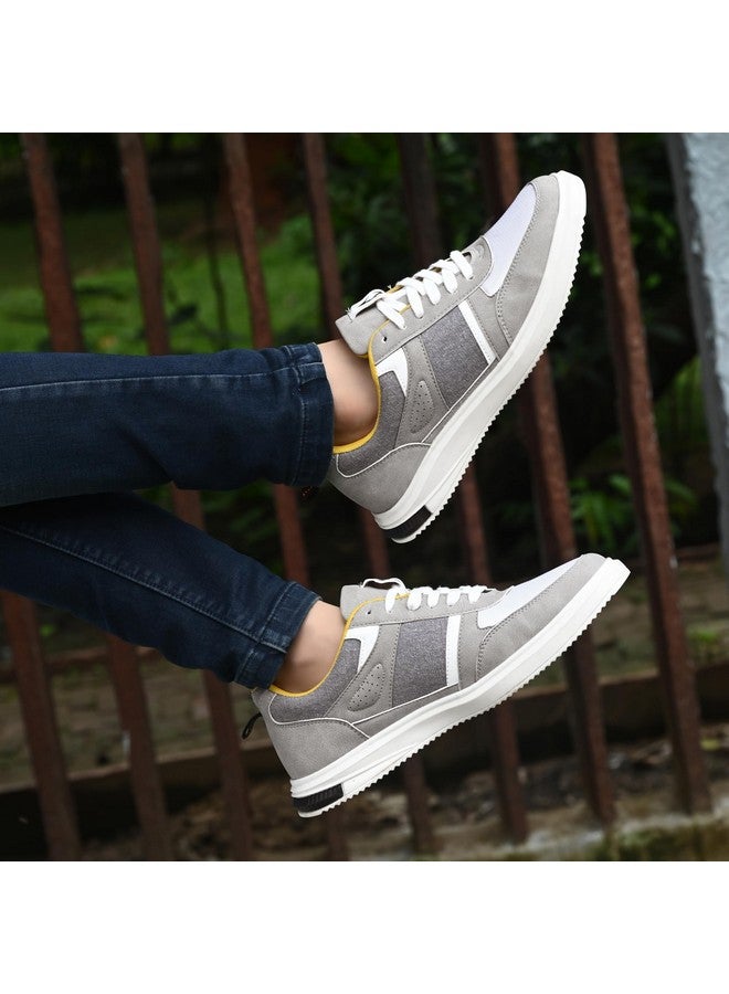 Cruiser Men's Aurelius Grey Sneakers_8 UK (2506-4) - Image 2