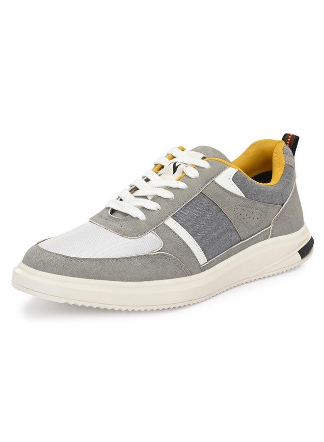 Cruiser Men's Aurelius Grey Sneakers_8 UK (2506-4) - Image 5