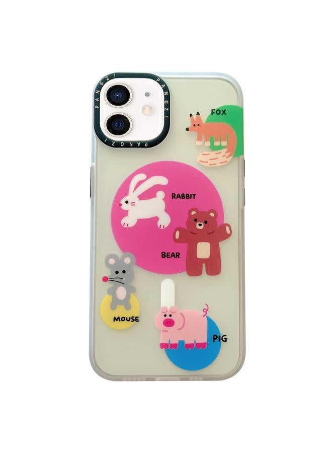 S-TOP Case For iPhone 11 Double-Layer Frosted IMD MagSafe Phone Case - Image 1