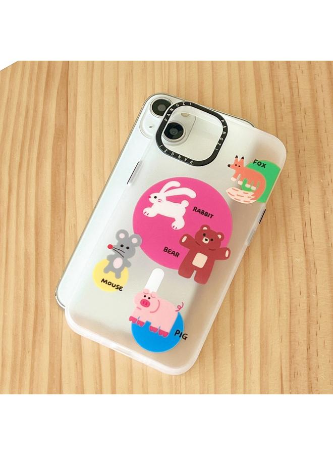 S-TOP Case For iPhone 11 Double-Layer Frosted IMD MagSafe Phone Case - Image 2