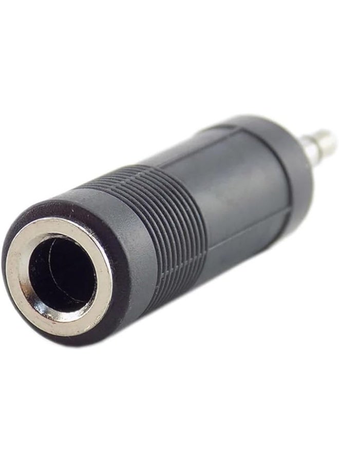 MySouqEg | Store 3.5mm to 6.35mm Audio Adapter, Female to Male Stereo Jack Converter, Black 1 Pcs - Image 3