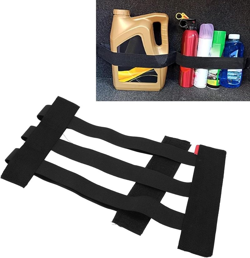 Car Trunk Organizer Strap - Nylon Elastic Secure Luggage Storage Fastening Strap - Image 3