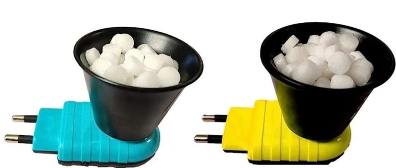 Prokart Electric Kapoor dani/Incense-Aroma Burner/Kapur Dani/Aroma Oil Burner/Camphor Diffuser Mix Color-2 pcs - Image 1