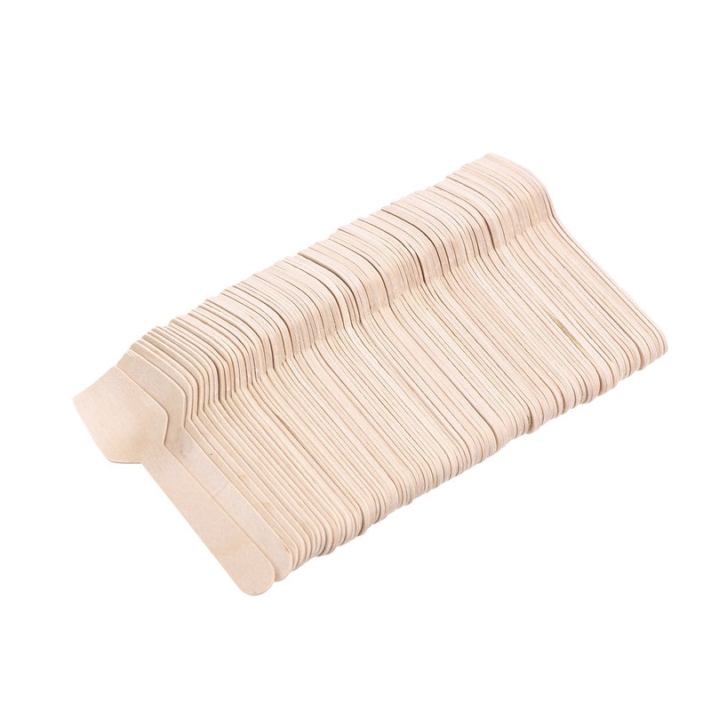 300 pcs Wood Eco- Pudding Scoop Party Supplies - Image 2