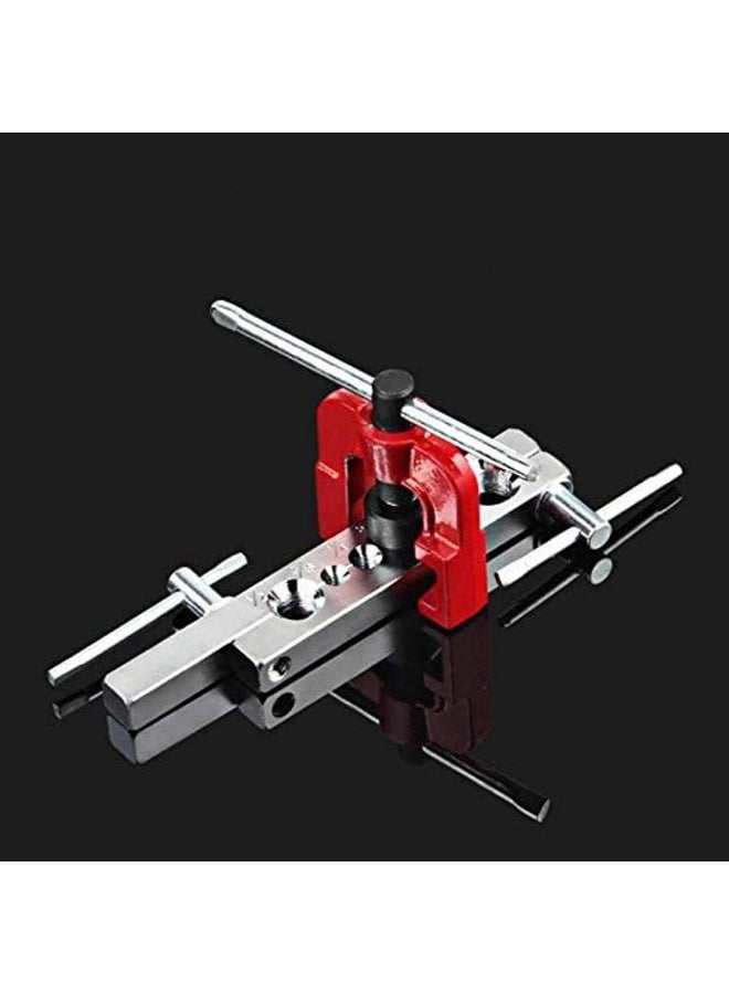 melfi 6 Dies Tubing Pipe Flaring Tools Set 3/16-5/8 Air Brake Line Flaring Tubes With Copper Tube Fits All Standard High Pressure For Water Gas Refrigeration Brake Line - Image 1