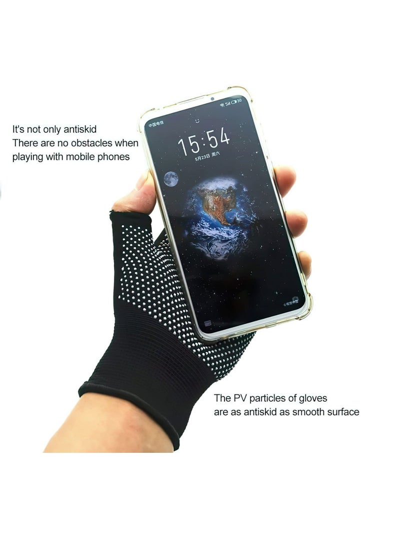Generic - Half-Finger Breathable Work Gloves,Enhanced Comfort and Grip for Construction, Fitness, Cycling, and Motorcycle Riding - Image 1