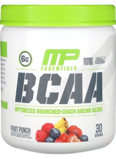 MusclePharm Essentials BCAA Fruit Punch 0.57 lbs (258 g) 