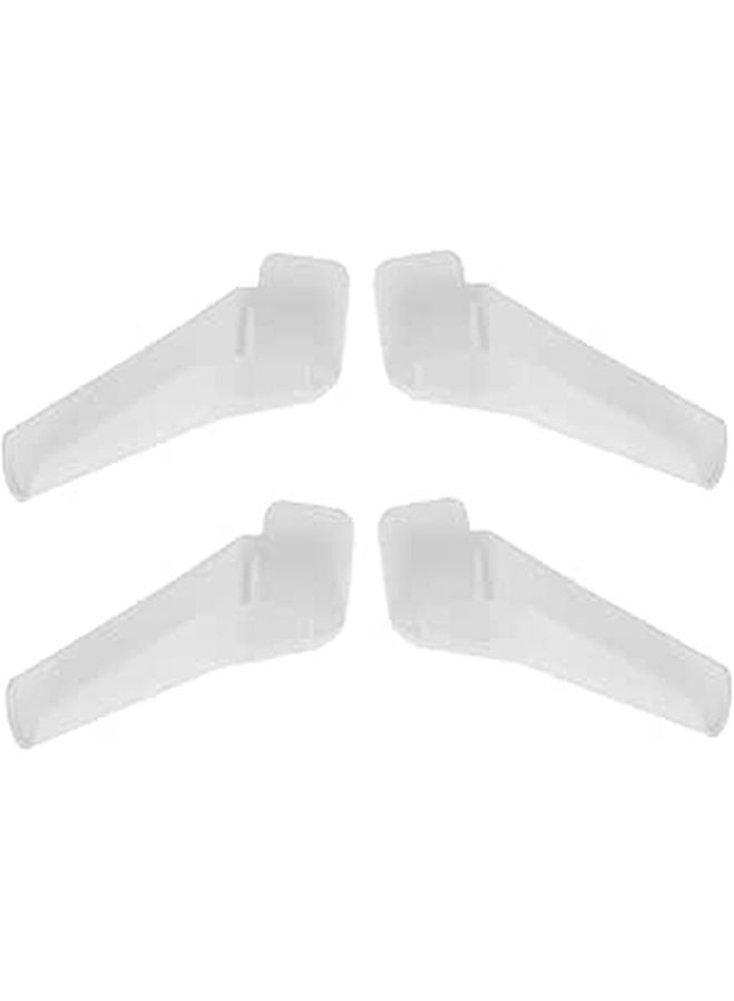 Rv Gutter Spouts Set Of 4 Left And Right Rainwater Drain Extensions For Roof - Image 1