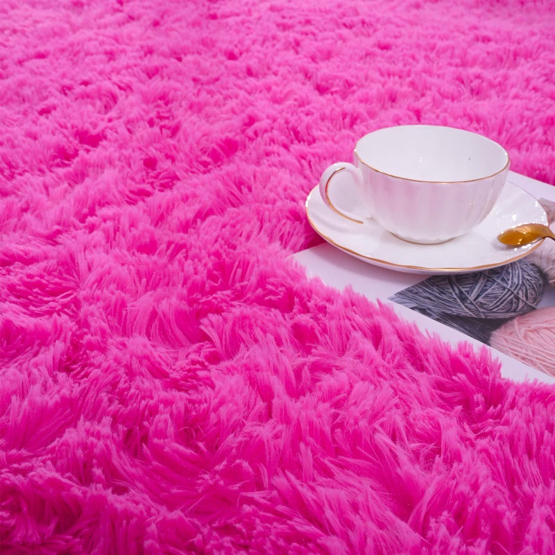ISEAU Fluffy Rug Carpets Soft Shaggy Area Brug Indoor Floor Rugs for Kids Room Fuzzy Carpy Comfy لطيف سجادة سرير سرير للبنين الفتيات غرفة نوم Decor - Image 5
