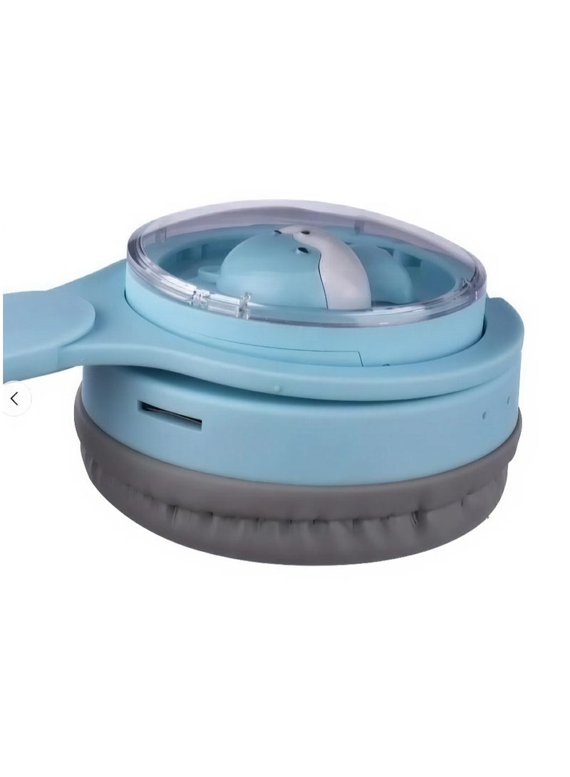 ماركة غير محددة سماعات رأس لاسلكية للأطفال M31 بتصميم أذن قطة لطيفة مزودة بتقنية البلوتوث قابلة للطي مع أضواء LED RGB - Image 4