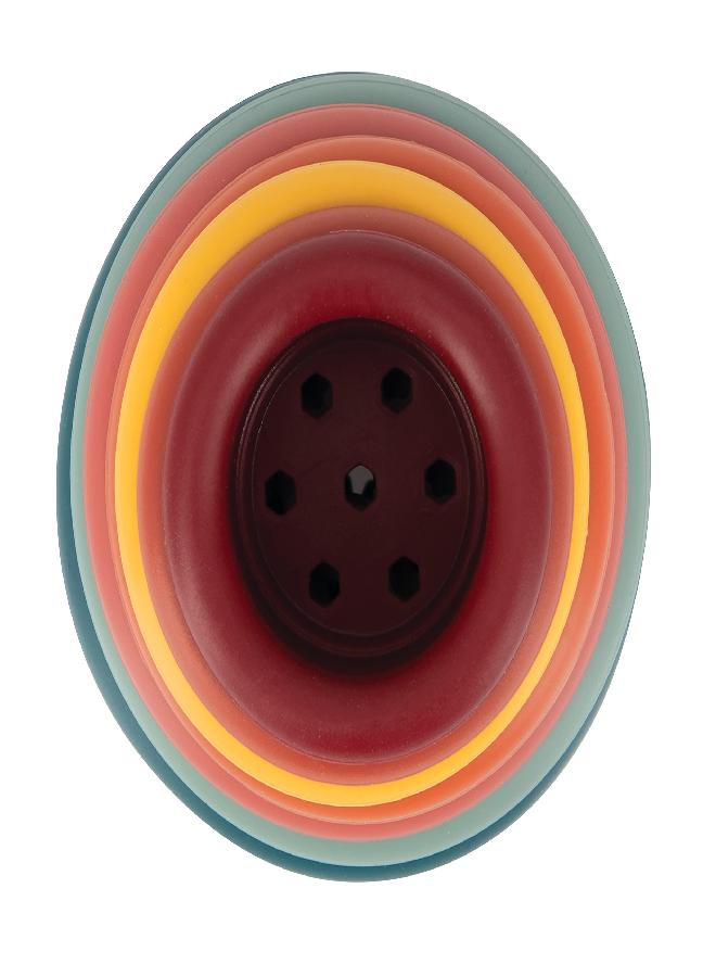 Nuby Soft Silicone Stacking Cups - 7-Piece Toddler Toy for Hand-Eye Coordination and Early Development - 12+ Months (Colors May Vary) - Image 3