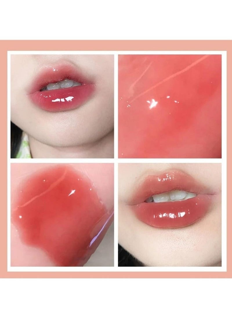 Dragon Ranee 10 Colors Lip Gloss Set, Korean Lip Tint Stain, Natural Moisturizing Lip Gloss, Mini Liquid Lipstick, Long-Lasting Hydrating Lip Plumping Gloss, Multi-Use Lip and Cheek Tint Stain - Image 4