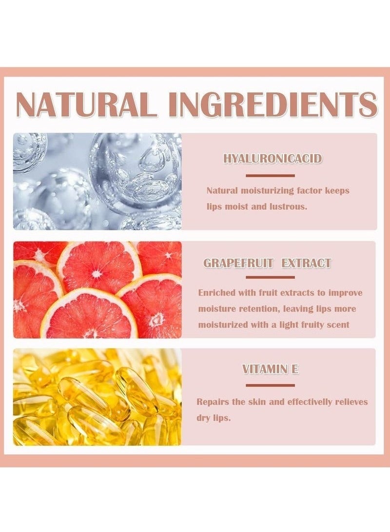 Dragon Ranee 10 Colors Lip Gloss Set, Korean Lip Tint Stain, Natural Moisturizing Lip Gloss, Mini Liquid Lipstick, Long-Lasting Hydrating Lip Plumping Gloss, Multi-Use Lip and Cheek Tint Stain - Image 5