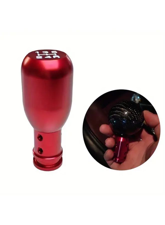 محول خيوط مقبض ناقل الحركة الأحمر العالمي M18x1.5 محول من سبائك الألومنيوم - Image 5