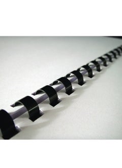 MASTER PLUS Comb Binding Spiral 38mm Plastic 50 Sheet 50pcs  - Image 2
