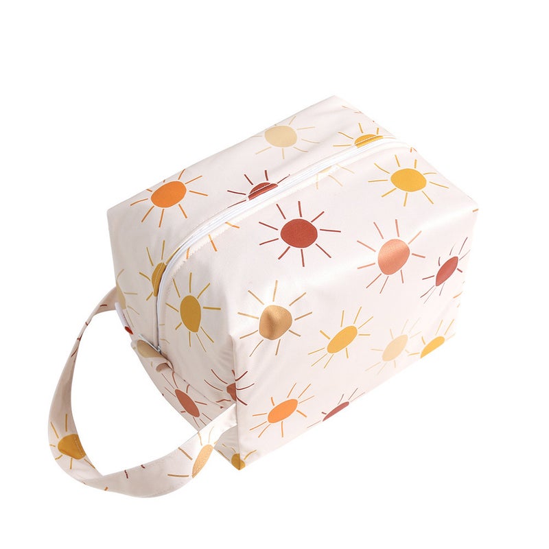 Car Organizer Nursery Storage Baby Diaper Organizer Reusable Washable Travel Bag Waterproof - Image 2