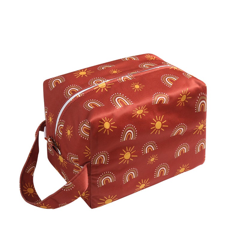 Car Organizer Nursery Storage Baby Diaper Organizer Reusable Washable Travel Bag Waterproof - Image 1