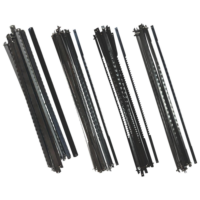 FOXBC 6-1/2 Coping Saw Blade Assortment with 10 TPI, 15 TPI, 20 TPI, 32 TPI - 48 Pack - Image 5