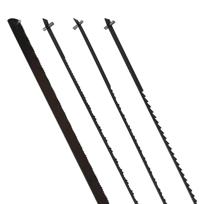 FOXBC 6-1/2 Coping Saw Blade Assortment with 10 TPI, 15 TPI, 20 TPI, 32 TPI - 48 Pack - Image 4
