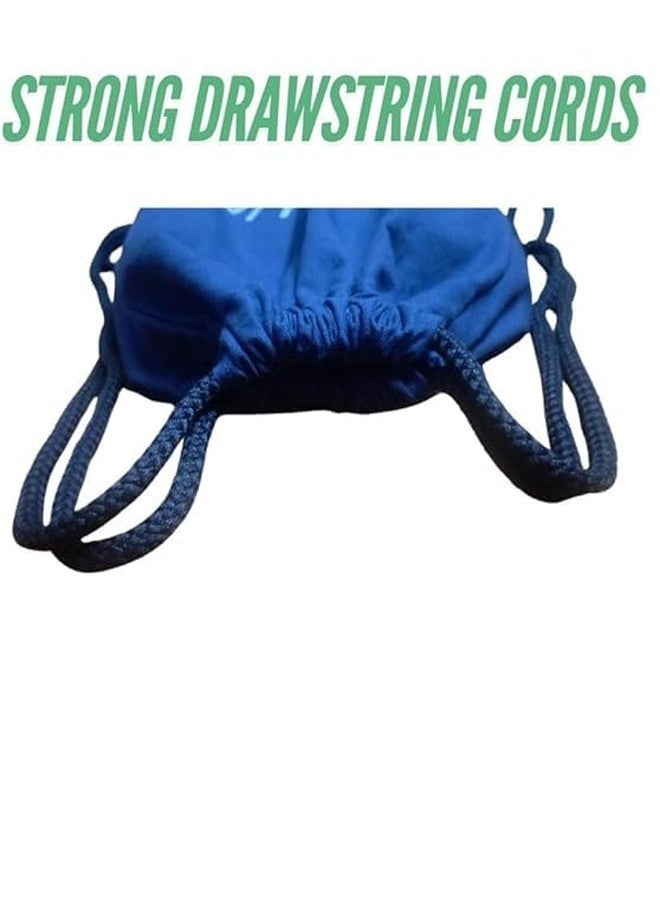 Demoda Canvas Drawstring Backpack Bags for Boys/Girls for Gym yoga Tuition Beach Backpack for Swimming, Football Basketball Bags (2) - Image 3
