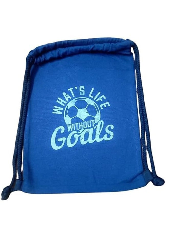 Demoda Canvas Drawstring Backpack Bags for Boys/Girls for Gym yoga Tuition Beach Backpack for Swimming, Football Basketball Bags (2) - Image 2