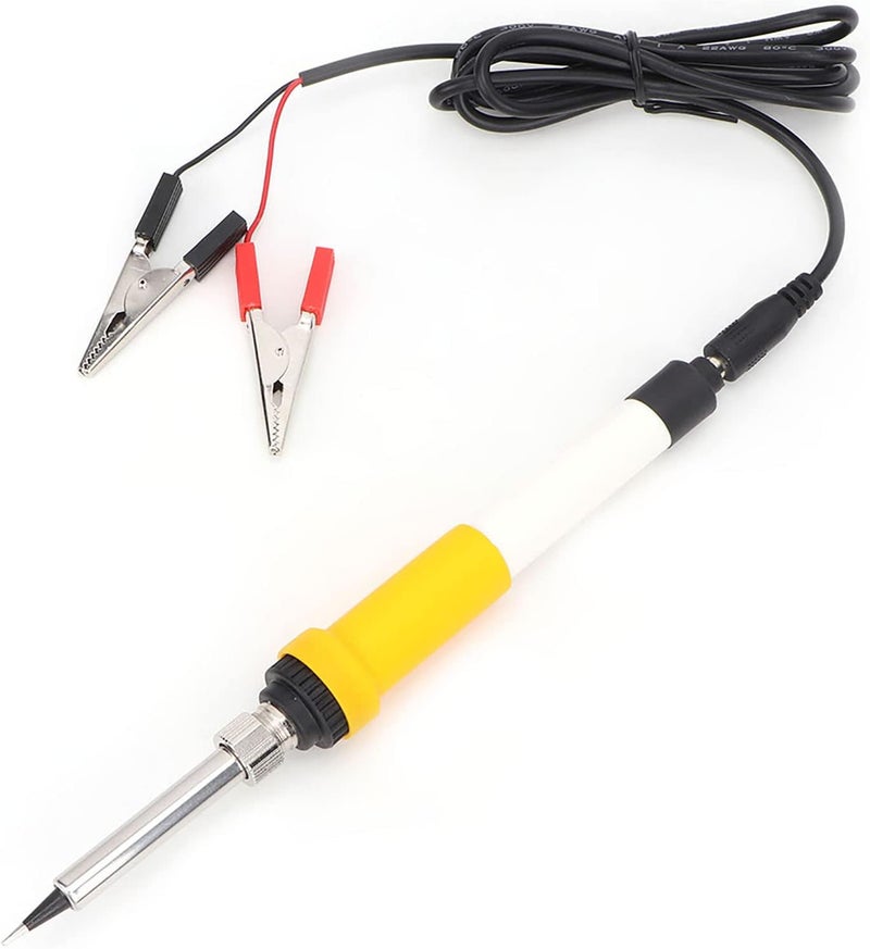 Walfront Dc 12V 40W Electric Soldering Iron Kit Portable Car Auto Clip Powered Soldering Iron - Image 2