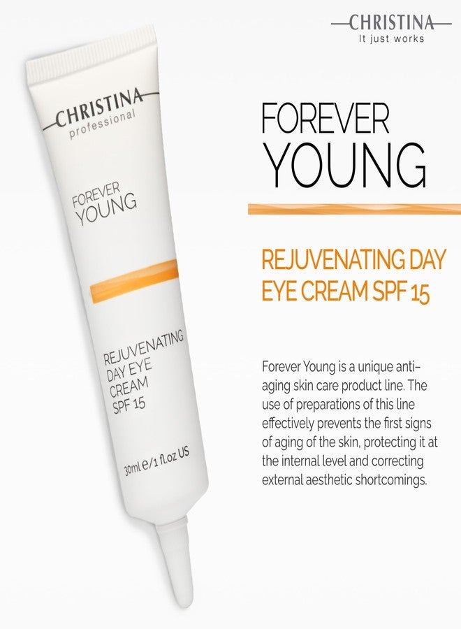-CHRISTINA- Forever Young Eye Cream with SPF 15 | Cream with Vitamin K Hydrates, Rejuvenates, Revitalizes the Skin 30ml - Image 2