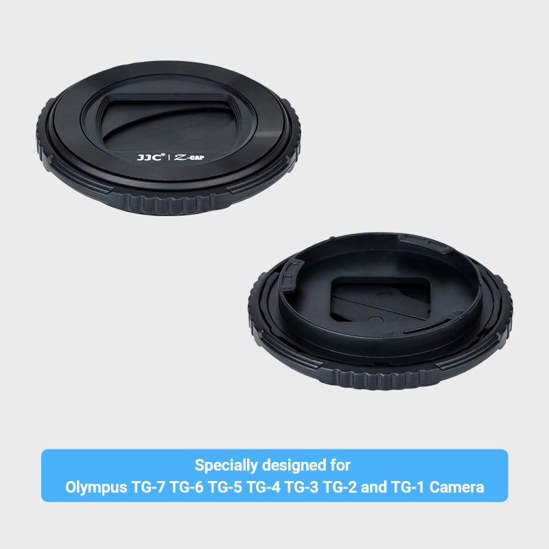 JJC Lens Protector Cover for Olympus TG-7 TG-6 TG-5 TG-4 TG-3 TG-2 and TG-1 Camera, Rotating Lens Cap, Replaces Olympus LB-T01 Lens Barrier - Image 5