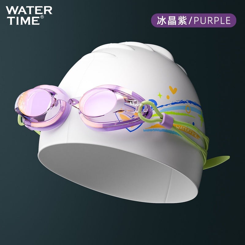WATERTIME نظارات السباحة السباقية ووتر تايم – بتقنية البلازما، مقاومة احترافية للضباب والماء، عدسات عالية الوضوح، معتمدة من الاتحاد الدولي للسباحة (FINA) للرجال والنساء - Image 1