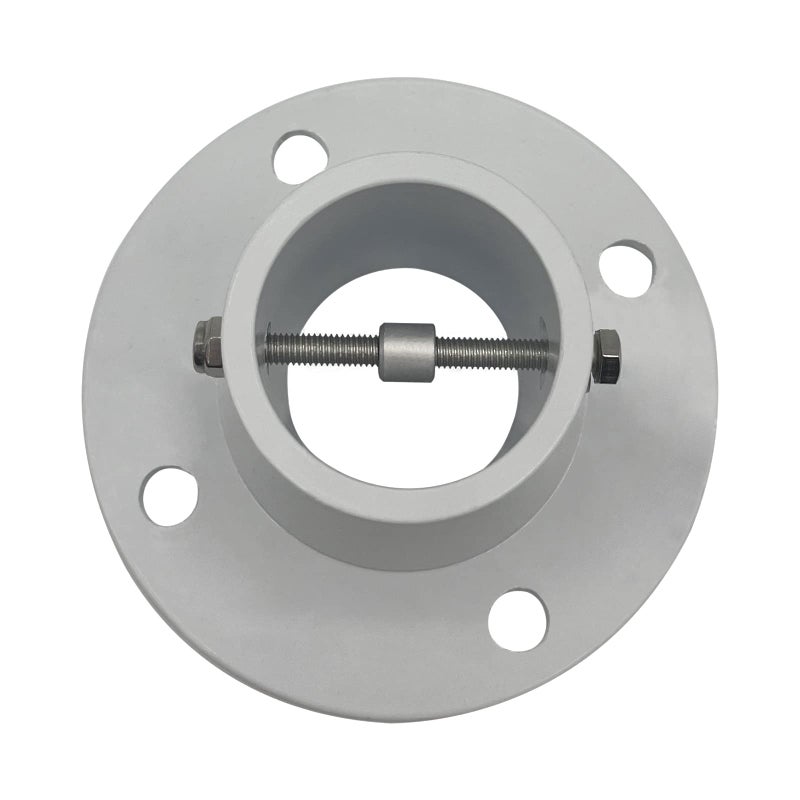 Poolzilla 2-Pack Deck Anchor Flange in White, Diameter of 1 7/8", Made of High Grade Cast Aluminum - Image 5