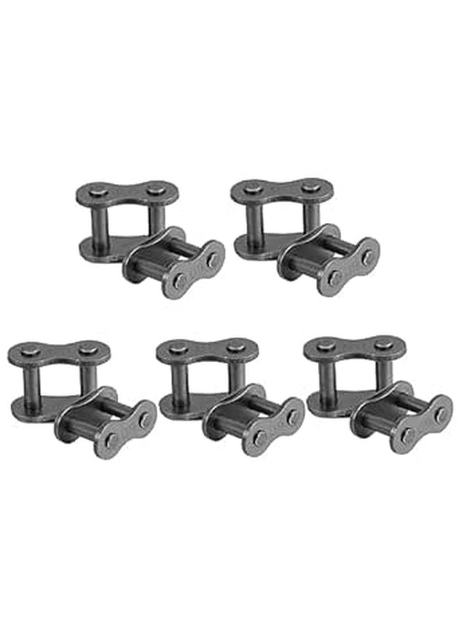 10 Pcs Heavy Duty Chain Joint Links Connecting Buckles For Single Chains Manganese Steel Material Industrial Use Daily Repairs - Image 1
